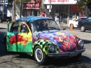 Another colorful vehicle.
