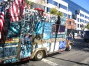 The science RV from the back.  A more detailed panorama comes later.
