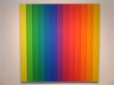 The rainbow behind the information desk.
Taken as a test of my camera.  It passed.  (The picture is just like my
memory.)
