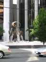 A random statue downtown.
