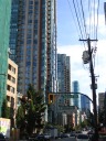 Vancouver is a recent city, as demonstrated by all the apartment
buildings built within the last thirty years.
