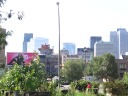 As we approached Chinatown, we spotted this gazebo peeking out of the 
skyline.
