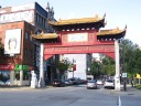 Chinatown's main gate.  Chinatown was very small: aside from minor 
side streets, it lasted roughly two blocks.
