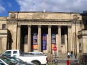 The (old) Montreal Stock Exchange, now used as a theater.  It's the main
English-language theater in Montreal.  (Since the majority of people in
Montreal speak French, most theaters do productions in French.)

