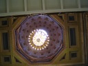 The interior dome in the Bank of Montreal.
