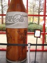The piece that artists from Bolivia made for Coca-Cola's Salute to Folk Art.  
