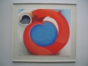 Goat's Horn With Red by Georgia O'Keeffe looks like the firefox 
logo.
