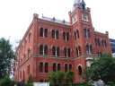 Charles E. Sumner School Museum and Archives.  Can you imagine going to
a school like that?  (It's not a school any longer: it's mainly a museum
and conference center.  We didn't enter.)
