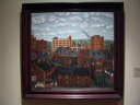 Kane's Across the Strip.  I took a picture of this because one 
rarely sees paintings in which individual bricks are painted.  The 
Phillip's Collection has comments 
on this observation and more.
