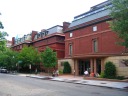 The Phillips Collection buildings are bland for a museum -- not
surprising, when one realizes the buildings are simply converted houses.
