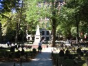 The Old Granary Burying Ground.  It actually mixed people of different
religions.

