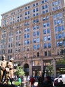 The Old South Building is intricately embellished.  Also, the color of
the statue in the foreground matches it well.

