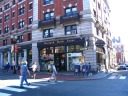 I took a break and browsed a bit at the Harvard Book Store, a quality,
independent bookstore with a good selection of titles, some popular,
some unusual, and most generally interesting.
