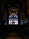 Memorial Hall, with camera settings intended to gather the dark feel of
the hall itself.


I like the first picture much better.

