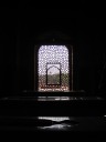 A lovely pattern on the window.
