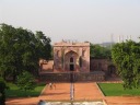 A nearby building.

