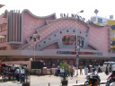 I took this picture of the theater the following day, in daylight.
