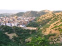 The part of Jaipur closest to the monkey temple.
