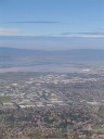 Residential neighborhoods in the shadow of the park, business 
districts farther away, and the bay farthest of all.
