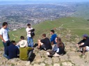 Yet another relaxation shot with an expansive backdrop.
