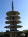 The Japantown Tower, the classic focal sight by the plaza in the center of 
Japantown.  
I'm amazed that, despite all my visits to Japantown, this was the first 
time I took a picture of it.
