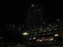 Part of Singapore at night.
