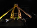Alkaff Bridge, a nicely lit and decorated pedestrian bridge by Clark
Quay.
