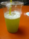 I went with the traditional: sugarcane juice.

