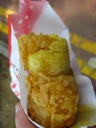 My banana fritter.  Despite my worries, it was still fresh, crunchy, and
wonderfully hot and mushy inside.  The makansutra got it right.
