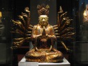 In the Asian
Civilisations Museum, the multi-armed Quan Am, a significant figure
in Buddhism.
