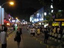 The lively college-town-like streets of Holland Village.  
It's a good area for people watching.
