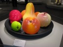 A large glass Fruit Still Life.  It reminded me of similar piece
I saw
in Atlanta.
