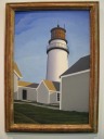 George C. Ault's Highland Light.  I photographed it to capture
the crispness of its light.
