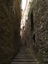One of the narrow streets in old town.  This is near/in the former 
Jewish quarter.

