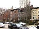 A sample of the buildings in the Gold Coast neighborhood.  You can tell 
they're expensive.
