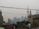 Pudong (a newly-developed part of Shanghai) has a distinctive skyline.


