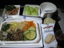 A traditional Japanese meal of mixed vegetables on rice.

The tuna salad wasn't good, not even with the creamy dressing.
