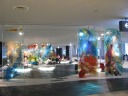 The sleek, modern lounge in the international terminal in Narita (Tokyo
airport).
