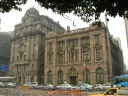 More colonial-era Western-style masonry buildings on The Bund.

