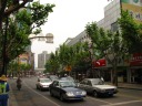 A retail shopping street not far from our apartment.

