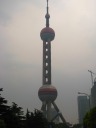 The Oriental Pearl TV Tower feels like the 1980s.

