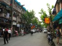 I think this is the road that runs in front of the temple (Wenmiao 
Road).  It has a very neighborhood feel.

