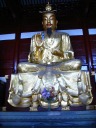 These gods are not as big as Melaka's Buddha but are still pretty large. 
The movie begins and ends focusing on the weapons these statues use when
they come alive, perhaps.
