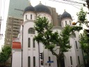 The Russian Orthodox Mission Church.
