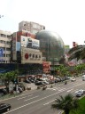 A 360-degree panoramic movie of the skyscrapers and shopping malls 
bisected by wide streets in this largest intersection in Xujiahui (which 
some say is often the most backed-up intersection in Shanghai).
