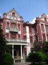 A building on the campus of Shanghai's Jiao Tong University.

