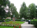 Olaf Ryes Plass, a one-square-block park.  It's actually mostly open
grass, as you can kind of tell from this picture.

