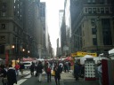 A street fair we found on Madison Avenue on Halloween, Saturday, October 
31, 2009.  Look at how the crowd and stands fade into the distance.  
(It's a long street fair.)  I'm sorry about the poor quality 
picture; I took it with my mobile phone camera.
