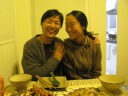 Di Yin and her mom.


