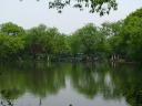 One of the pools on Three Pools Mirroring the Moon island / Xiaoying
Island.
